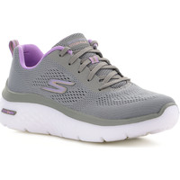 Sapatos Mulher Fitness / Training  Skechers Hyper Burst GoWalk Sneakers 124578-GYPR grey