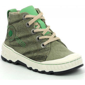 Sapatos Rapaz Sapatilhas de cano-alto Kickers Kickrup Verde
