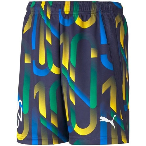 Textil Rapaz Calças curtas Puma Neymar JR Future Azul marinho, Verde, Amarelo