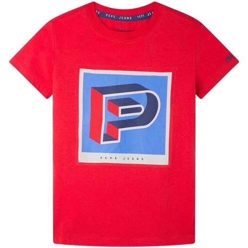 Textil Rapaz Kenzo logo-print track pants Pepe jeans  Vermelho