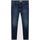 Textil Rapaz Calças de ganga Schwarz Calvin Klein Jeans IB0IB01073 SKINNY-ESSENTIAL DARK BLUE Azul
