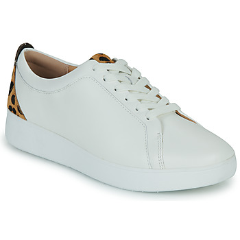 Sapatos Mulher Sapatilhas FitFlop RALLY Branco / Leopardo