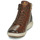 Sapatos Mulher Sapatilhas de cano-alto Remonte R8271 Castanho