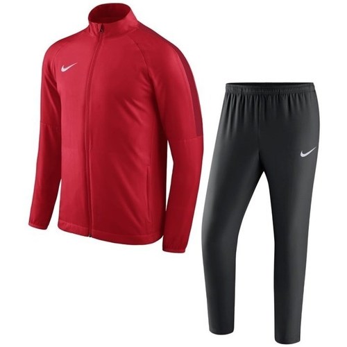 Textil Homem Todos os fatos de treino Nike M Dry Academy 18 Track Suit W Vermelho, Preto