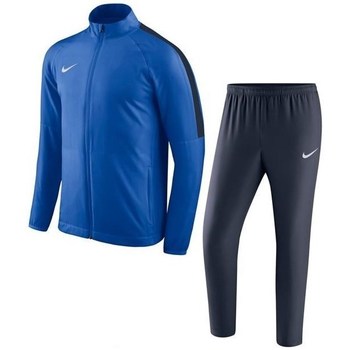 Textil Homem Todos os fatos de treino Nike M Dry Academy 18 Track Suit W Azul, Preto