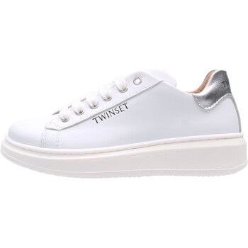 Sapatos Criança Sapatilhas Twin Set - Sneaker bianco 221GCJ022.00001 Branco