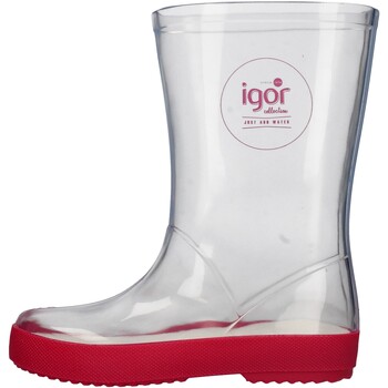 Sapatos Criança Sapatilhas IGOR - Stivale da pioggia trasp W10187-171 Branco