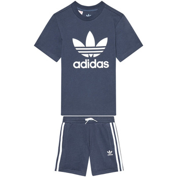 Textil Criança Todos os fatos de treino adidas Originals - Tuta blu HC9445 Azul