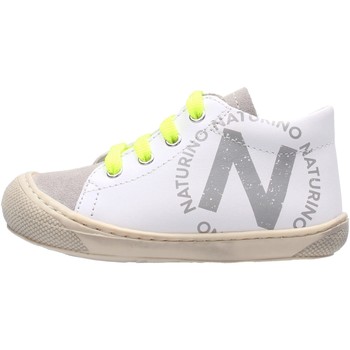 Sapatos Criança Sapatilhas Naturino SHINE-1N35 Branco