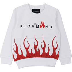 Textil Rapaz Sweats John Richmond - Felpa bianco RBP22055FE BIANCO