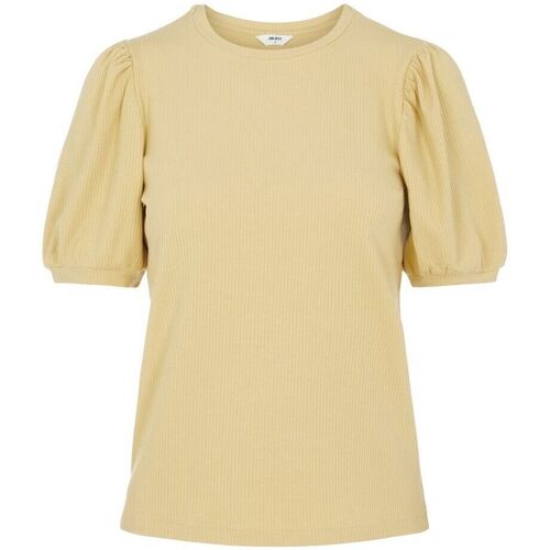 Textil Mulher Tops / Blusas Object Top Jamie - Cocoon Amarelo