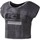 Textil Mulher T-shirts e Pólos Reebok Sport Combat Spraydye Crop Tee Cinza