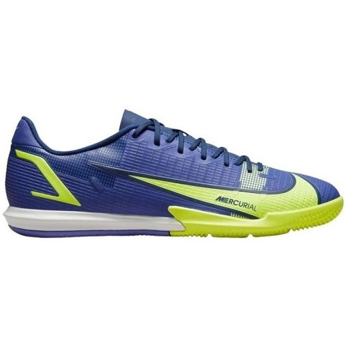 Sapatos Homem Chuteiras Nike Mercurial Vapor 14 Academy IC Azul, Verde claro
