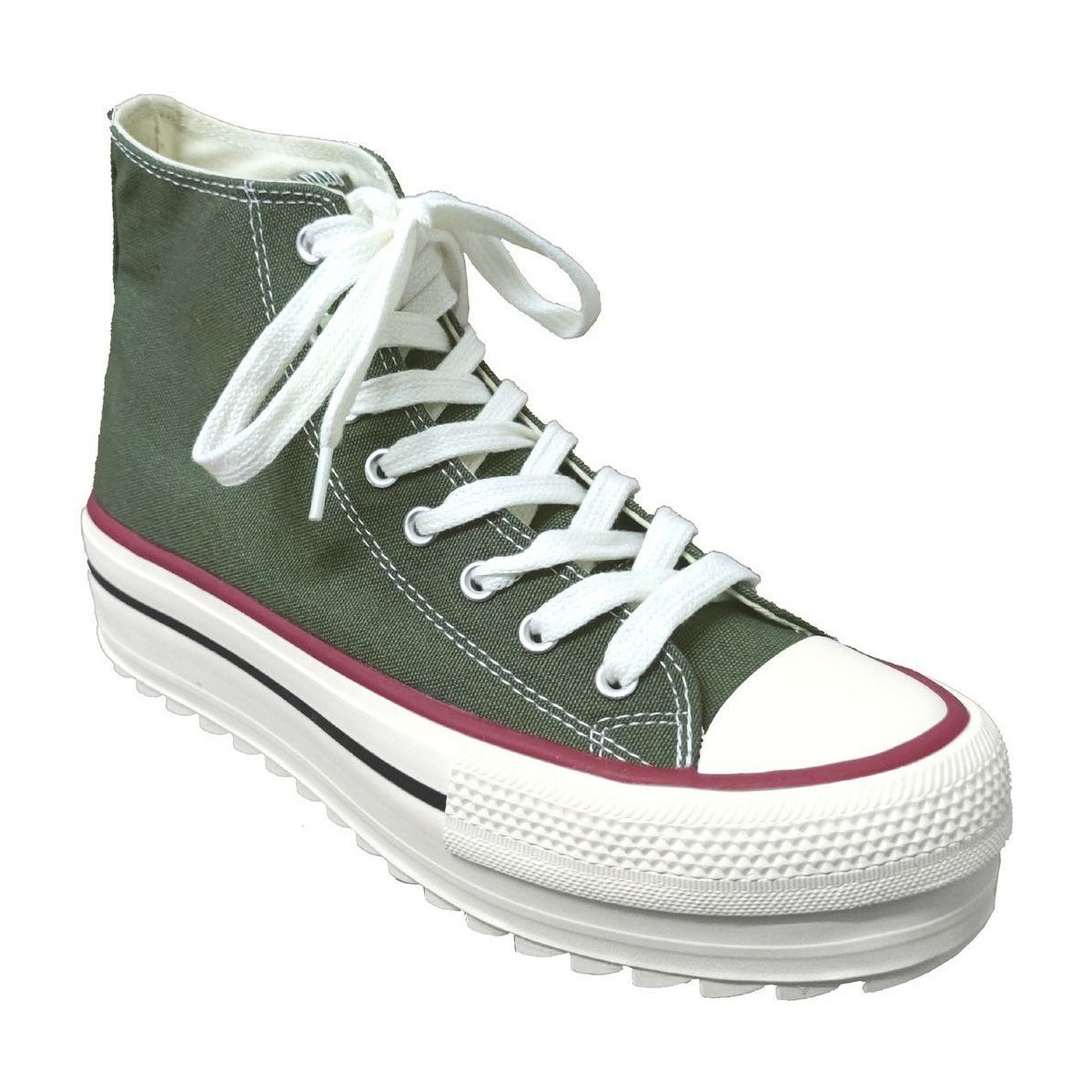 Sapatos Mulher Sapatilhas de cano-alto Victoria 1061121 Verde
