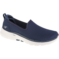 Sapatos Mulher Sapatilhas Skechers Go Walk 6 - Clear Virtue Azul