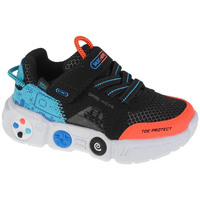 Sapatos Rapaz Sapatilhas Skechers Lil Gametronix Preto