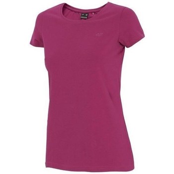 Textil Mulher T-Shirt mangas curtas 4F TSD350 Cor-de-rosa