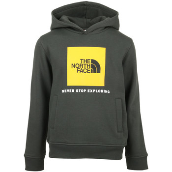 The North Face Box Hoodie Kids Cinza