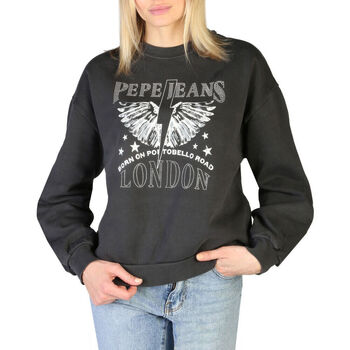 Textil Mulher Sweats Pepe logo jeans - cadence_pl581188 Preto