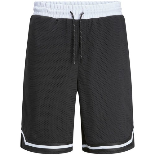Textil Homem Shorts / Bermudas Jack & Jones 12205958 STAYCASE-BLACK Preto