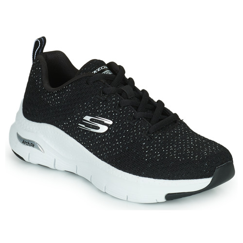 Sapatos Mulher Sapatilhas Skechers twinkle ARCH FIT Preto