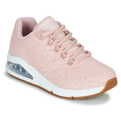 Sapatos Mulher Sapatilhas chat Skechers UNO 2 Rosa