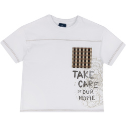 Textil Criança T-Shirt mangas curtas Chicco 09067586000000 Branco
