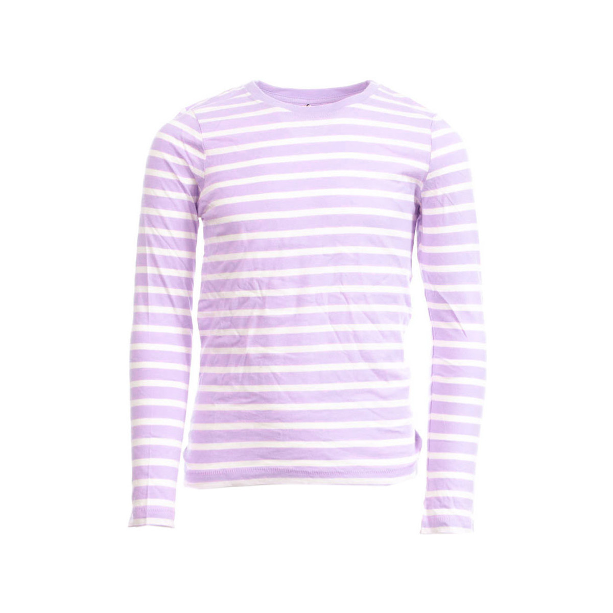 Textil Rapariga Siksilk Kortärmad T-shirt Med Rund Hals Smart Essentials Kids Only  Violeta