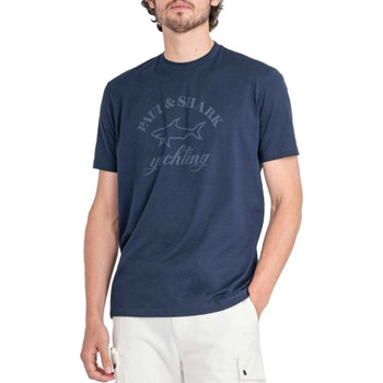 Textil Homem T-shirts e Pólos Paul & Shark 35703-21794 Azul