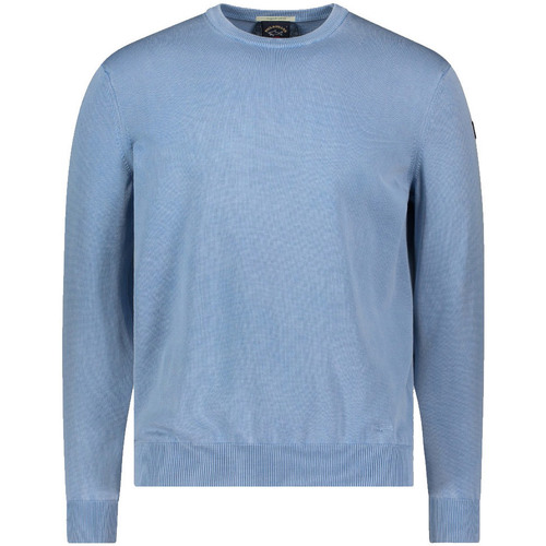 Textil Homem camisolas até 30 dias 21411574 Azul
