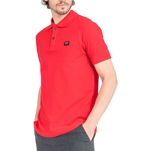 Textil Homem T-shirts e Pólos Paul & Shark C0P1070 Vermelho