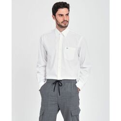 Textil Homem Camisas mangas comprida Paul & Shark C0P3001 Branco
