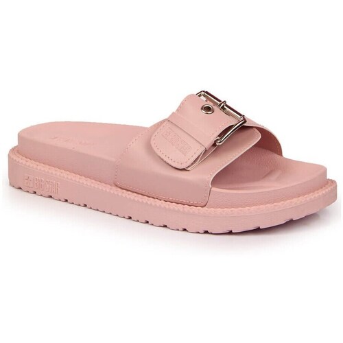 Sapatos Mulher Chinelos Big Star JJ274A308 Rosa