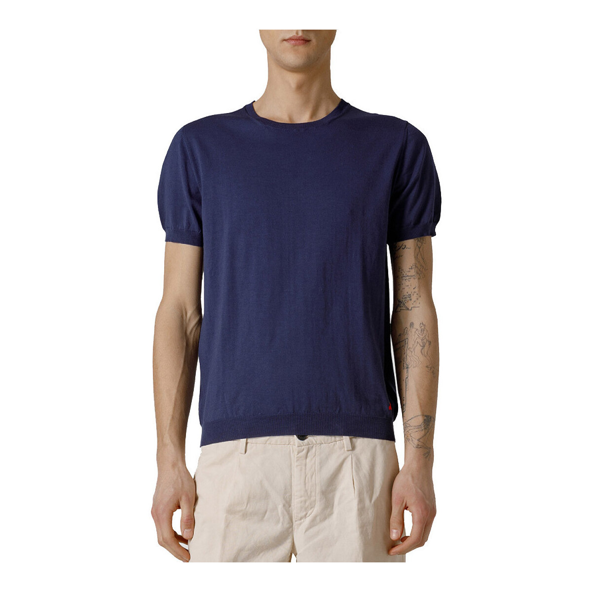 Textil Homem T-shirts e Pólos Peuterey PEU4258 Azul