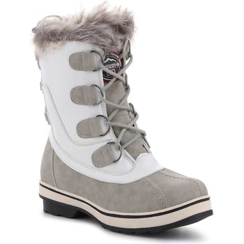 Sapatos Mulher Botas de neve Geographical Norway Sophia Cor bege, Branco