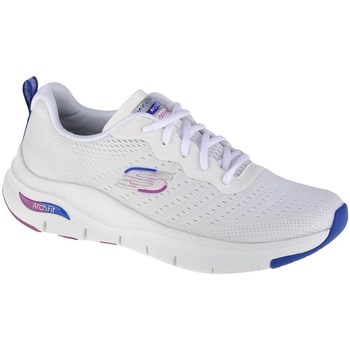 Sapatos Mulher Sapatilhas Skechers Arch Fit Branco