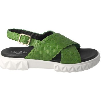 Sapatos Mulher Sandálias She - He  Verde