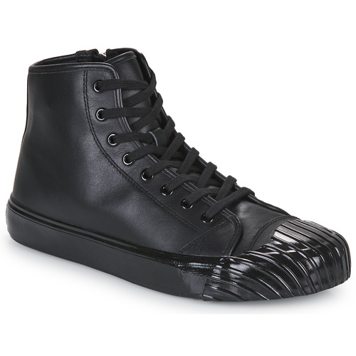 Sapatos Homem Kenzoswing Lace-up Sneakers Kenzo KENZOSCHOOL HIGH TOP SNEAKERS Preto