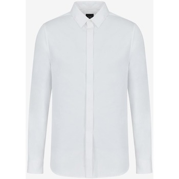 Textil Homem Camisas mangas comprida EAX 8NZCBDZN10Z Branco