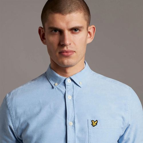 Lyle & Scott LW1302VOG OXFORD SHIRT-X41 RIVIERA Azul