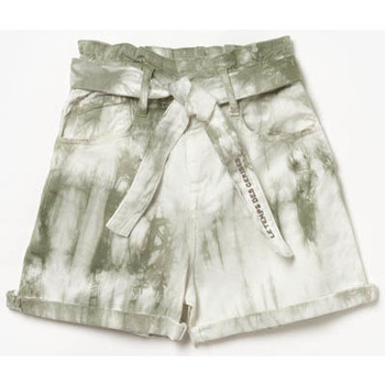 Textil Rapariga Shorts / Bermudas Calças de gangaises Calções calções THYLA Verde