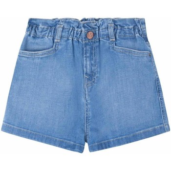 Textil Rapariga Shorts / Bermudas Pepe jeans Button  Azul