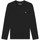 Textil Homem T-shirts e Pólos Lyle & Scott TS512VOG L/S T-SHIRT-Z86 BLACK Preto