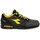 Sapatos Homem Sapatilhas Diadora Utility Run Net Airbox Grafite, Amarelo