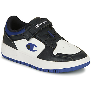 Sapatos Rapaz Sapatilhas Champion LOW CUT REBOUND 2.0 Branco / Azul