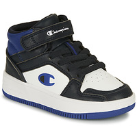 Sapatos Rapaz Sapatilhas de cano-alto Champion MID CUT REBOUND 2.0 Branco / Azul