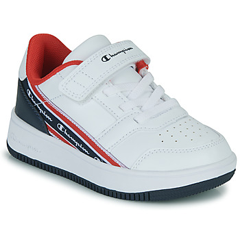 Sapatos Rapaz Sapatilhas Champion ALTER LOW B PS Branco / Azul / Vermelho
