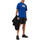 Textil Homem T-shirts e Pólos embossed-logo Armani EA7 Visibility Schwarzer Trikot-Trainingsanzug mit Logo 3LPT35PJ5MZ Azul