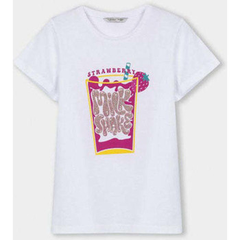 Textil Rapariga T-shirts e Pólos Tiffosi 10043707-5-21 Branco