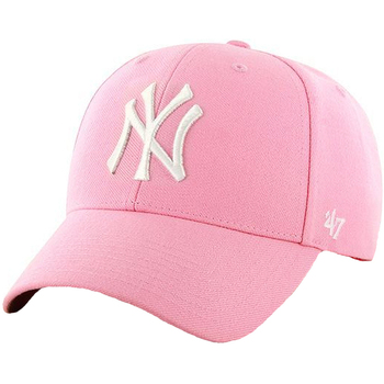 Acessórios Mulher Boné '47 Brand New York Yankees MVP Cap Fitted Rosa